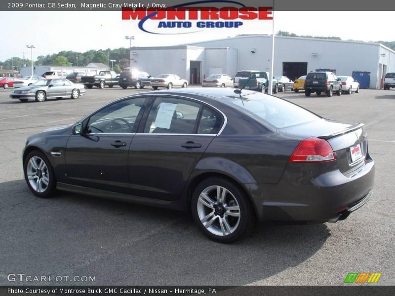 Magnetic Gray Metallic / Onyx 2009 Pontiac G8 Sedan
