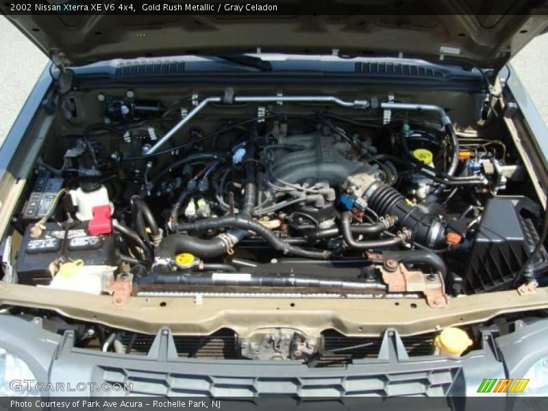 Gold Rush Metallic / Gray Celadon 2002 Nissan Xterra XE V6 4x4