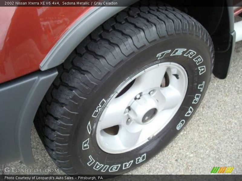 Sedona Metallic / Gray Celadon 2002 Nissan Xterra XE V6 4x4