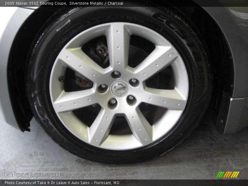 Silverstone Metallic / Charcoal 2005 Nissan 350Z Touring Coupe