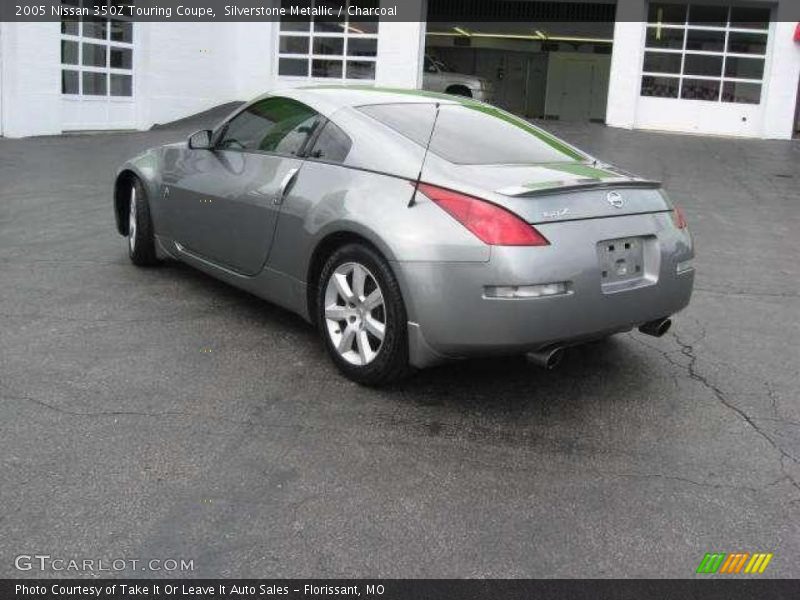 Silverstone Metallic / Charcoal 2005 Nissan 350Z Touring Coupe