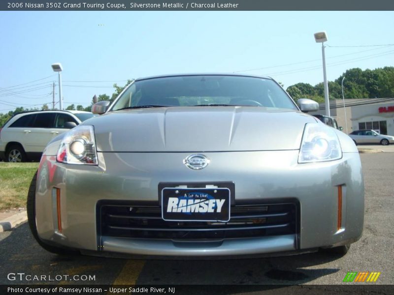 Silverstone Metallic / Charcoal Leather 2006 Nissan 350Z Grand Touring Coupe