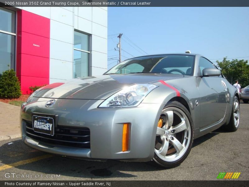 Silverstone Metallic / Charcoal Leather 2006 Nissan 350Z Grand Touring Coupe