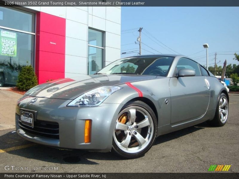 Silverstone Metallic / Charcoal Leather 2006 Nissan 350Z Grand Touring Coupe