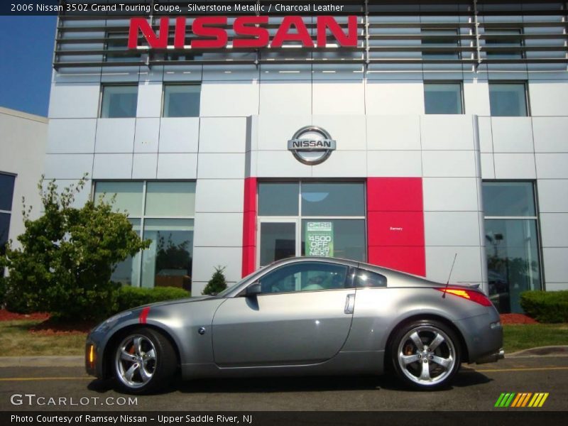 Silverstone Metallic / Charcoal Leather 2006 Nissan 350Z Grand Touring Coupe