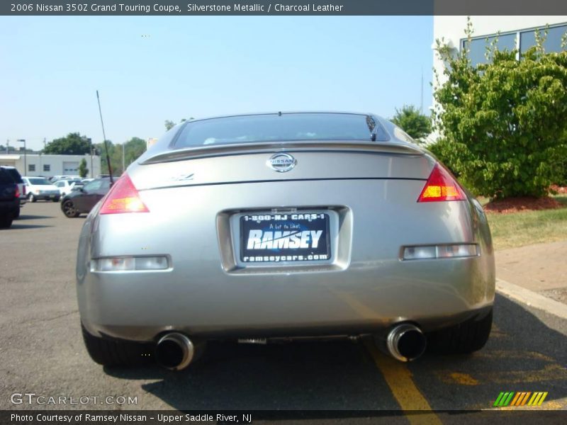 Silverstone Metallic / Charcoal Leather 2006 Nissan 350Z Grand Touring Coupe