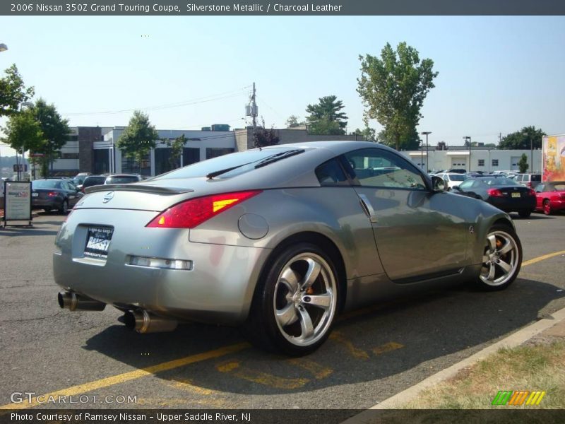 Silverstone Metallic / Charcoal Leather 2006 Nissan 350Z Grand Touring Coupe