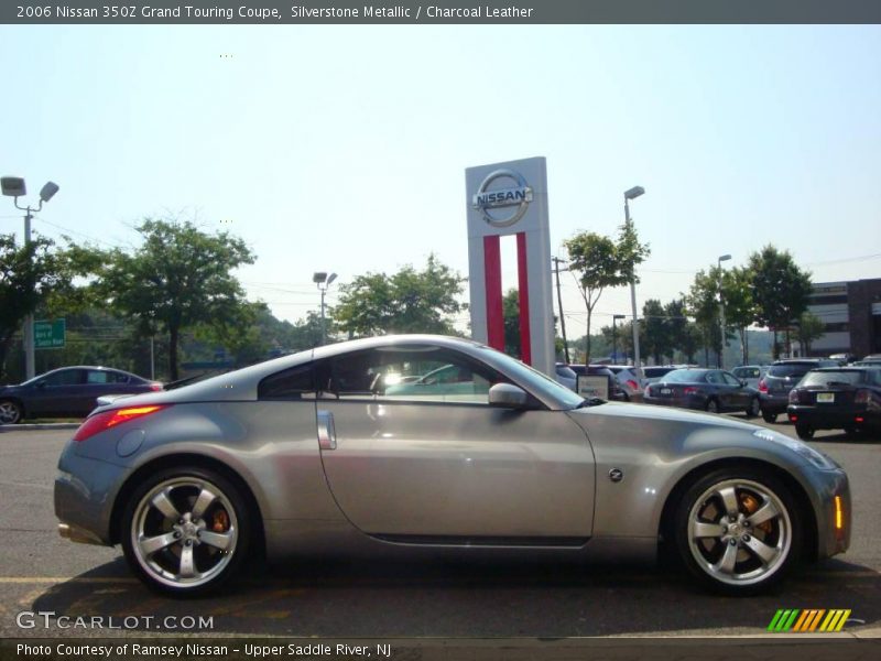 Silverstone Metallic / Charcoal Leather 2006 Nissan 350Z Grand Touring Coupe