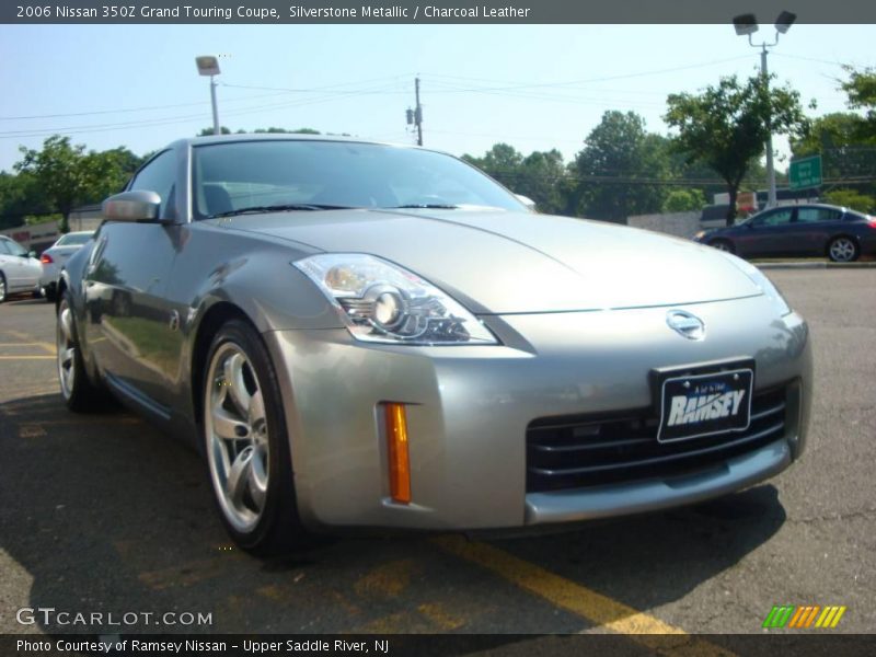 Silverstone Metallic / Charcoal Leather 2006 Nissan 350Z Grand Touring Coupe