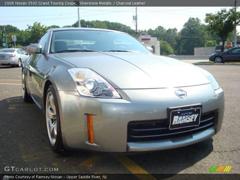 Silverstone Metallic / Charcoal Leather 2006 Nissan 350Z Grand Touring Coupe