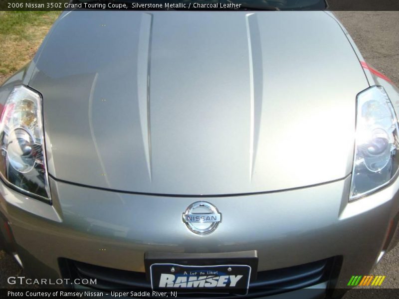Silverstone Metallic / Charcoal Leather 2006 Nissan 350Z Grand Touring Coupe