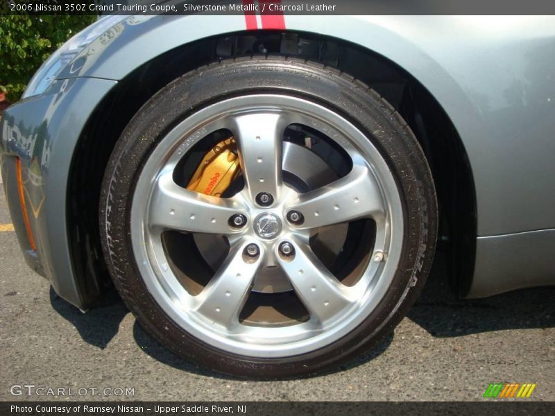 Silverstone Metallic / Charcoal Leather 2006 Nissan 350Z Grand Touring Coupe