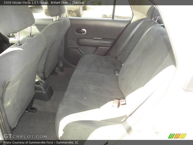 Brillant Silver / Charcoal 2009 Nissan Versa 1.8 S Sedan
