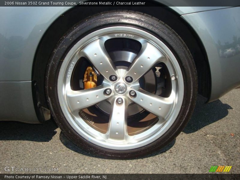 Silverstone Metallic / Charcoal Leather 2006 Nissan 350Z Grand Touring Coupe