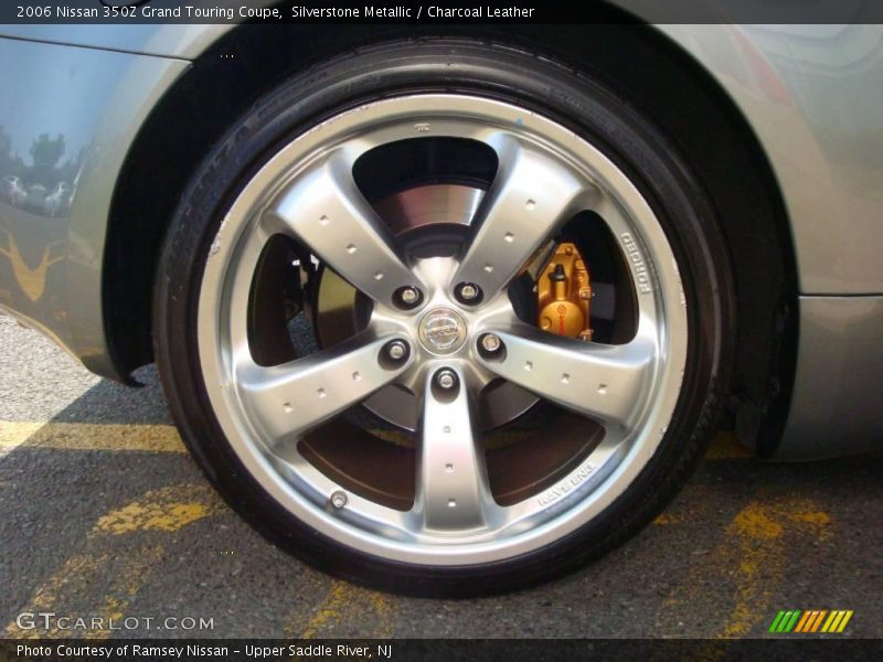 Silverstone Metallic / Charcoal Leather 2006 Nissan 350Z Grand Touring Coupe