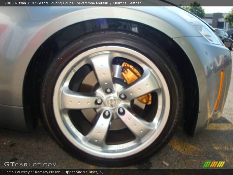 Silverstone Metallic / Charcoal Leather 2006 Nissan 350Z Grand Touring Coupe