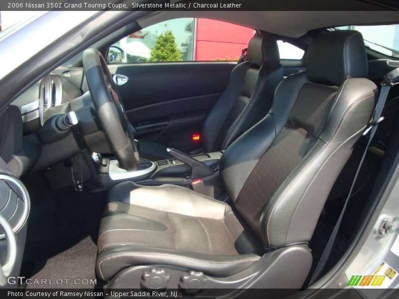 Silverstone Metallic / Charcoal Leather 2006 Nissan 350Z Grand Touring Coupe