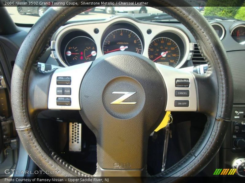 Silverstone Metallic / Charcoal Leather 2006 Nissan 350Z Grand Touring Coupe