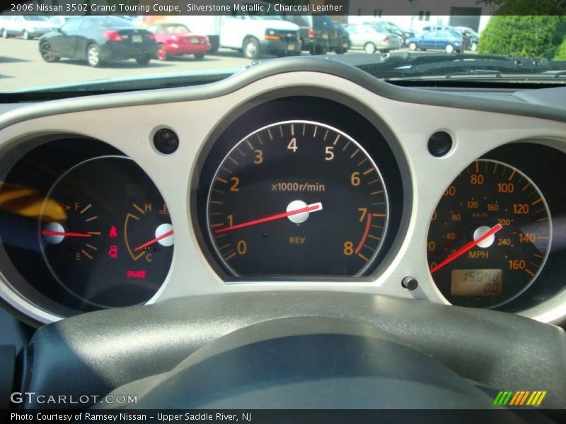 Silverstone Metallic / Charcoal Leather 2006 Nissan 350Z Grand Touring Coupe