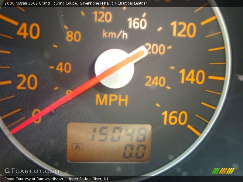 Silverstone Metallic / Charcoal Leather 2006 Nissan 350Z Grand Touring Coupe