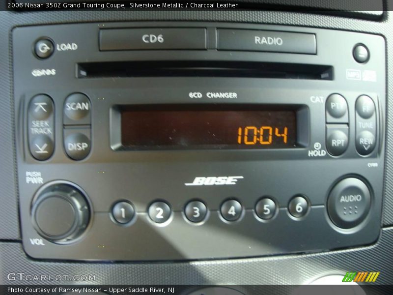 Silverstone Metallic / Charcoal Leather 2006 Nissan 350Z Grand Touring Coupe