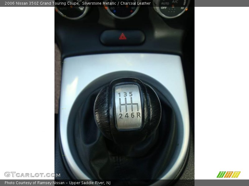 Silverstone Metallic / Charcoal Leather 2006 Nissan 350Z Grand Touring Coupe