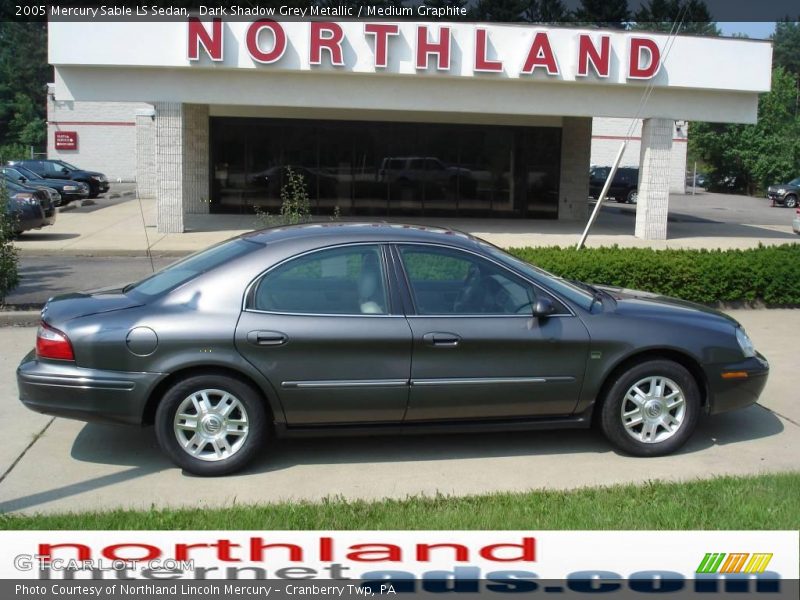 Dark Shadow Grey Metallic / Medium Graphite 2005 Mercury Sable LS Sedan