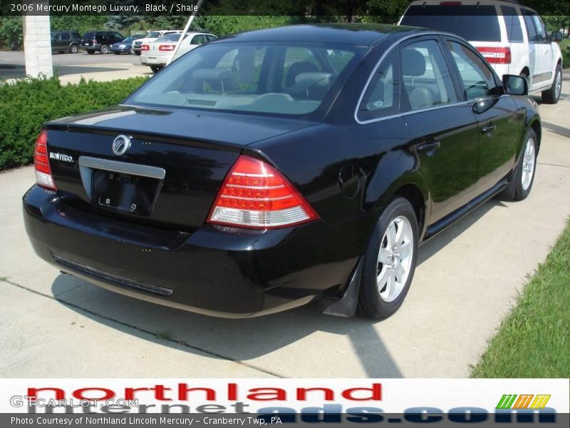 Black / Shale 2006 Mercury Montego Luxury