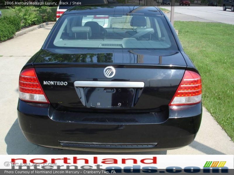 Black / Shale 2006 Mercury Montego Luxury