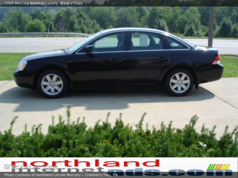 Black / Shale 2006 Mercury Montego Luxury