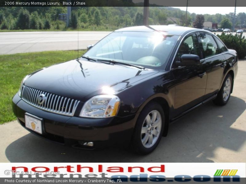 Black / Shale 2006 Mercury Montego Luxury
