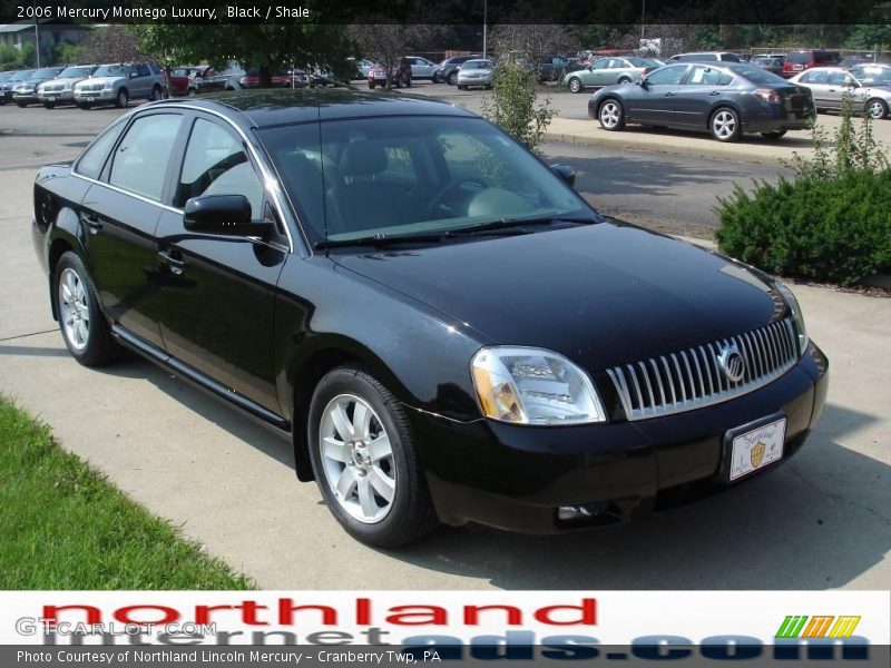 Black / Shale 2006 Mercury Montego Luxury