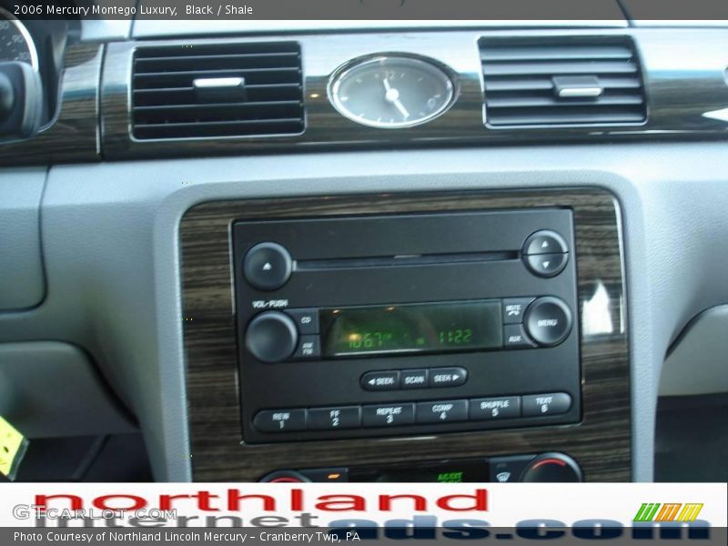 Black / Shale 2006 Mercury Montego Luxury