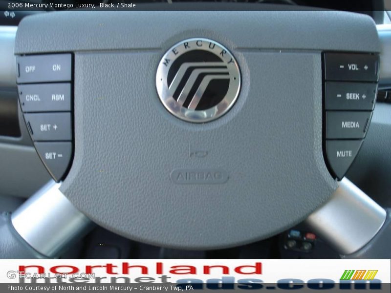 Black / Shale 2006 Mercury Montego Luxury