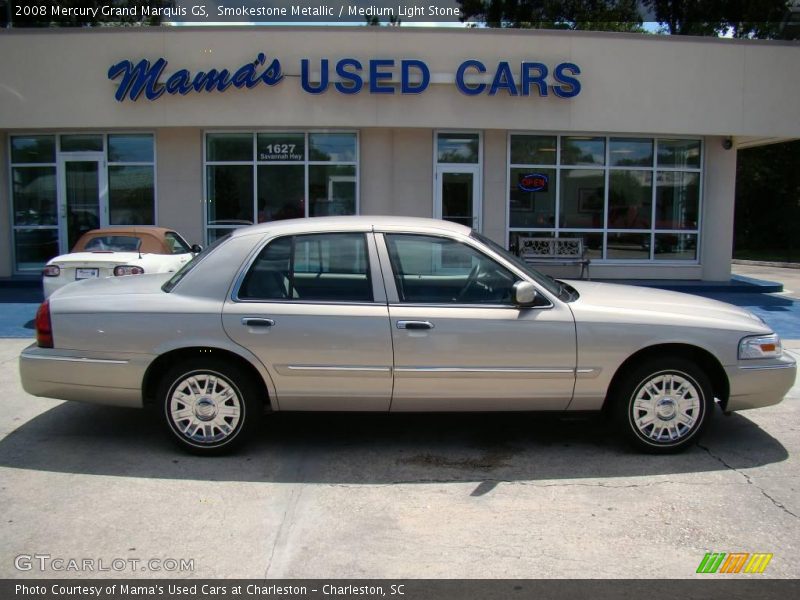 Smokestone Metallic / Medium Light Stone 2008 Mercury Grand Marquis GS