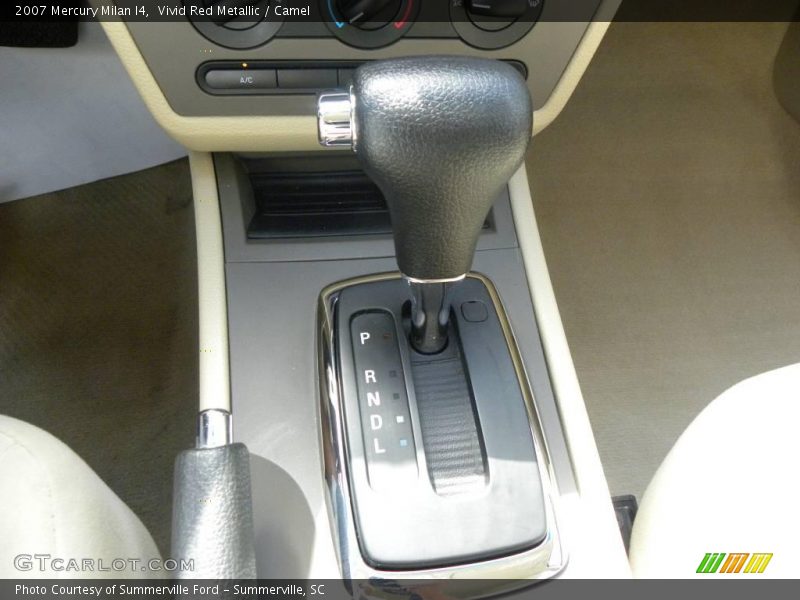 Vivid Red Metallic / Camel 2007 Mercury Milan I4
