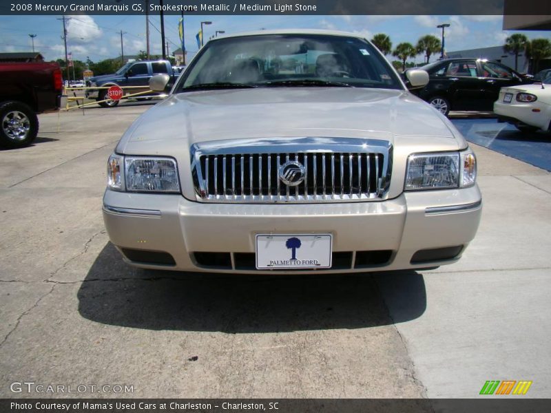 Smokestone Metallic / Medium Light Stone 2008 Mercury Grand Marquis GS