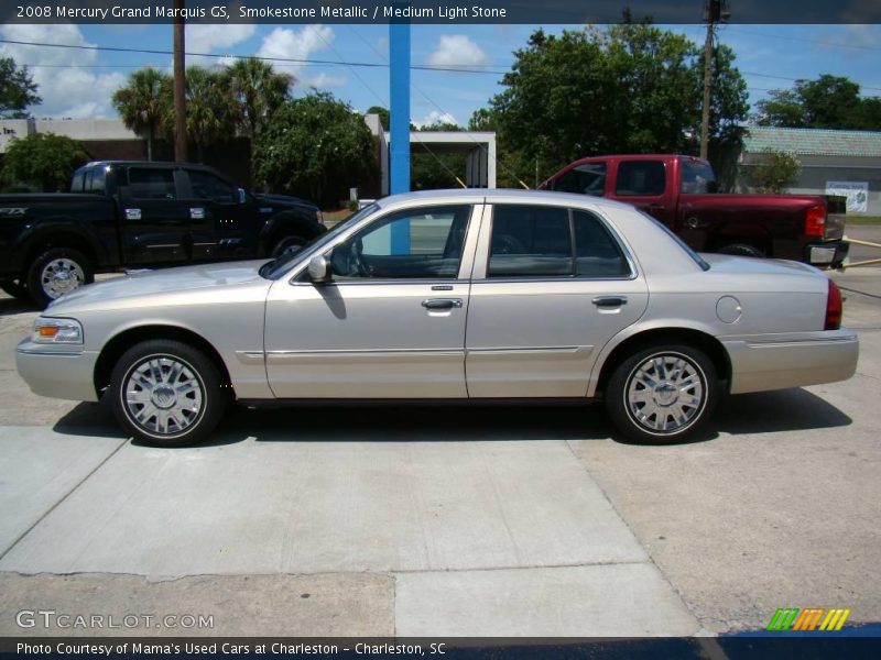 Smokestone Metallic / Medium Light Stone 2008 Mercury Grand Marquis GS