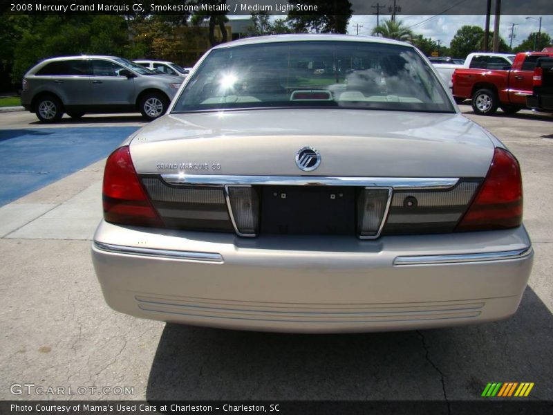 Smokestone Metallic / Medium Light Stone 2008 Mercury Grand Marquis GS