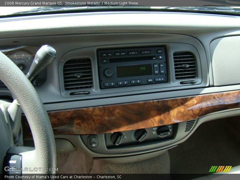 Smokestone Metallic / Medium Light Stone 2008 Mercury Grand Marquis GS