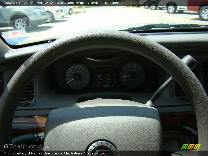 Smokestone Metallic / Medium Light Stone 2008 Mercury Grand Marquis GS