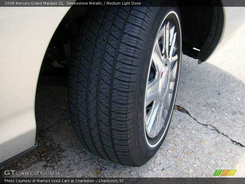 Smokestone Metallic / Medium Light Stone 2008 Mercury Grand Marquis GS