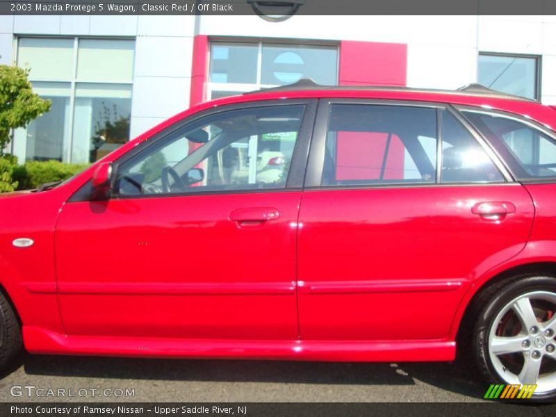 Classic Red / Off Black 2003 Mazda Protege 5 Wagon