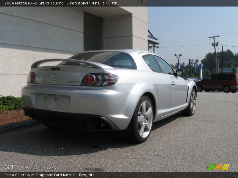 Sunlight Silver Metallic / Black 2004 Mazda RX-8 Grand Touring