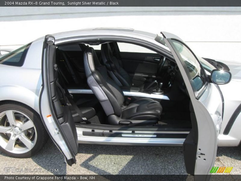 Sunlight Silver Metallic / Black 2004 Mazda RX-8 Grand Touring