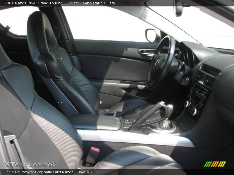 Sunlight Silver Metallic / Black 2004 Mazda RX-8 Grand Touring