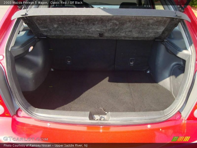 Classic Red / Off Black 2003 Mazda Protege 5 Wagon