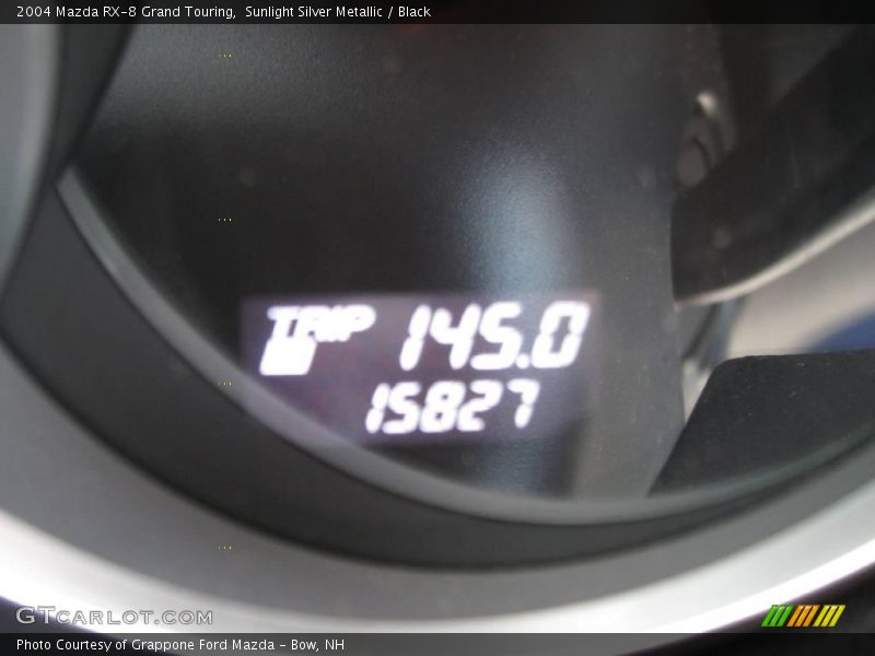 Sunlight Silver Metallic / Black 2004 Mazda RX-8 Grand Touring