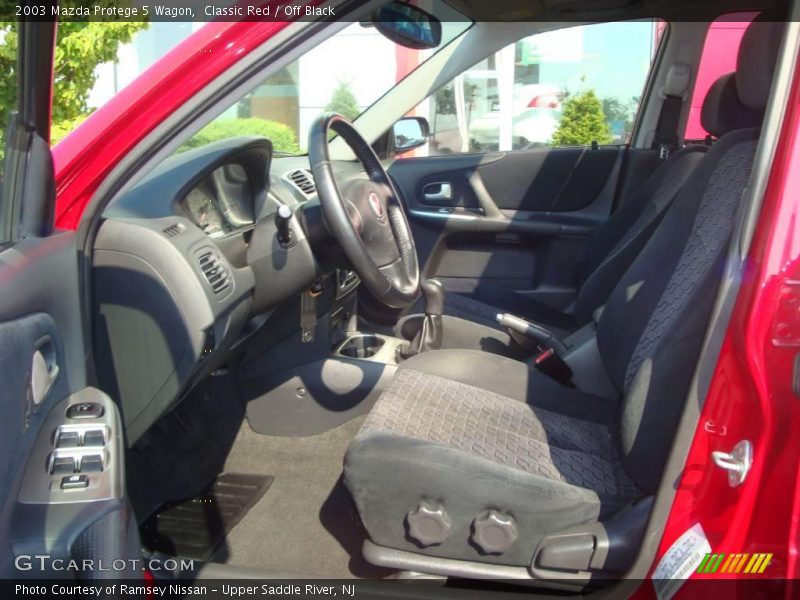 Classic Red / Off Black 2003 Mazda Protege 5 Wagon
