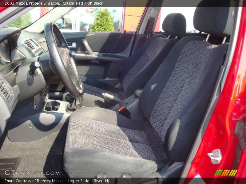 Classic Red / Off Black 2003 Mazda Protege 5 Wagon